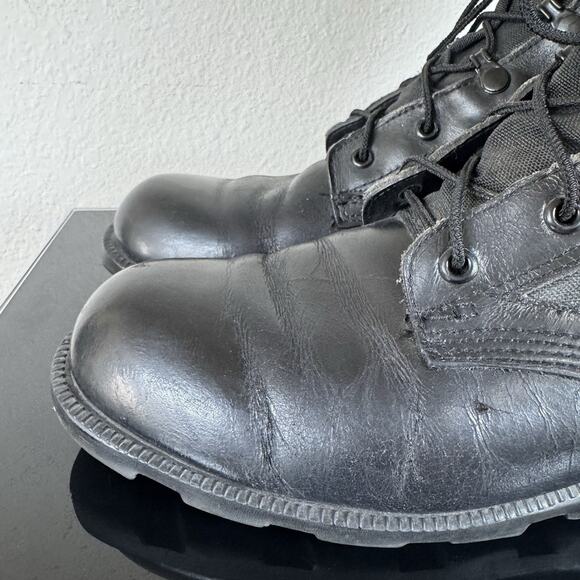 Vintage RO-Search Spike Protective Military Jungle Boots sz 9R BLK - Picture 2 of 16